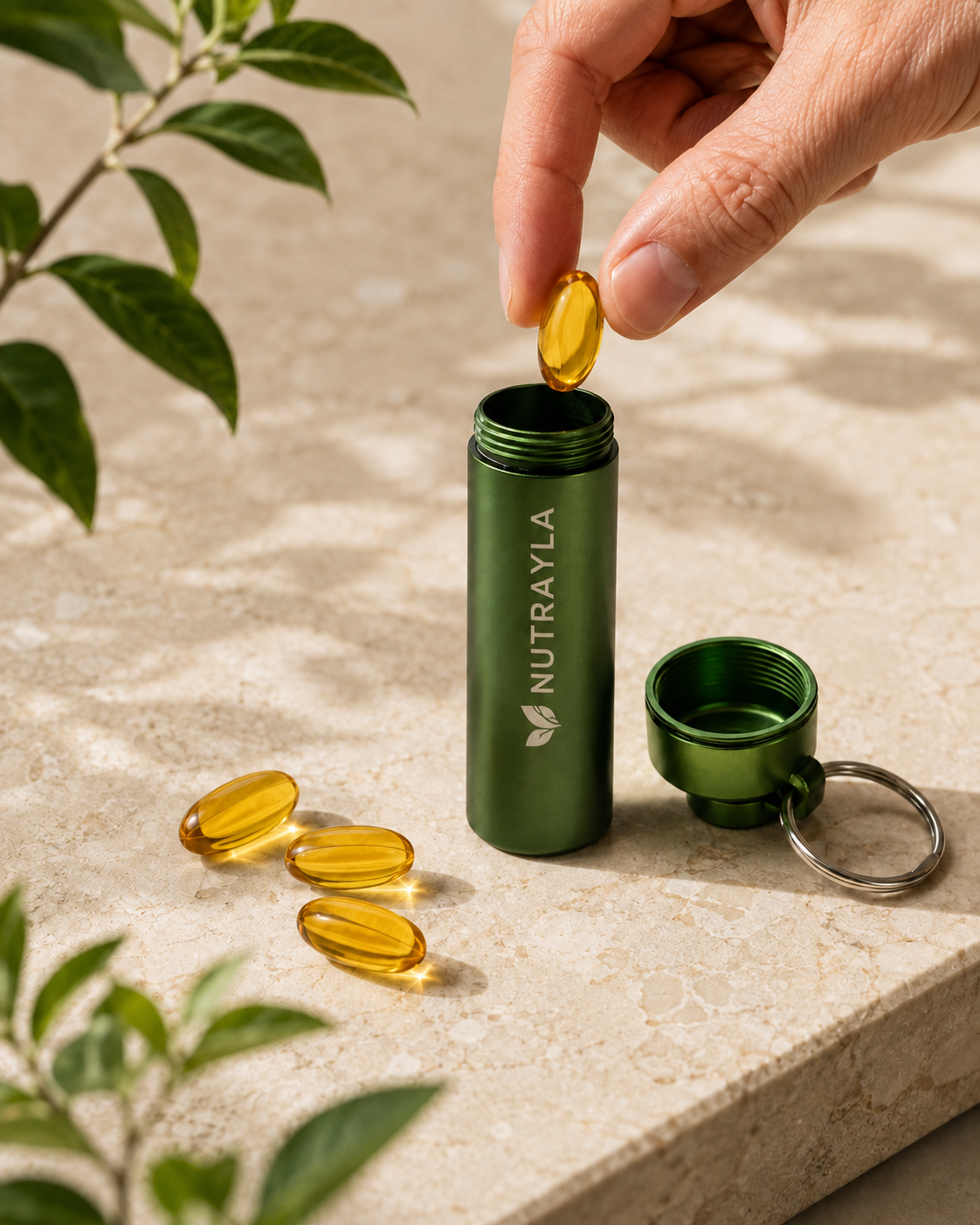 NUTRAYLA On-the-Go Softgel Case